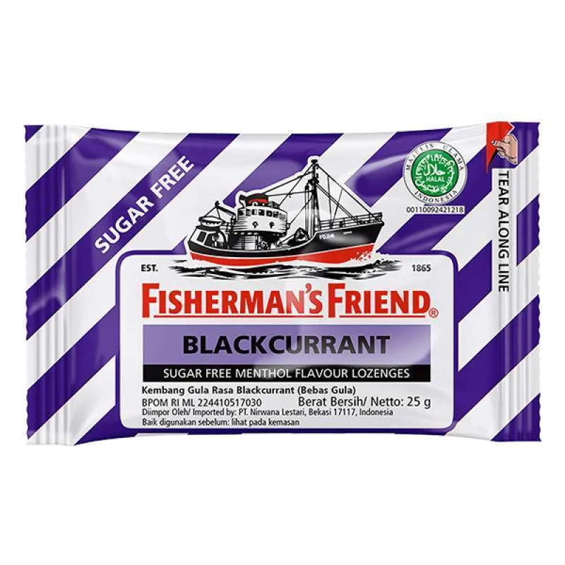 Wholesale. FISHERMANS FRIEND BLACKCURRANT X 24