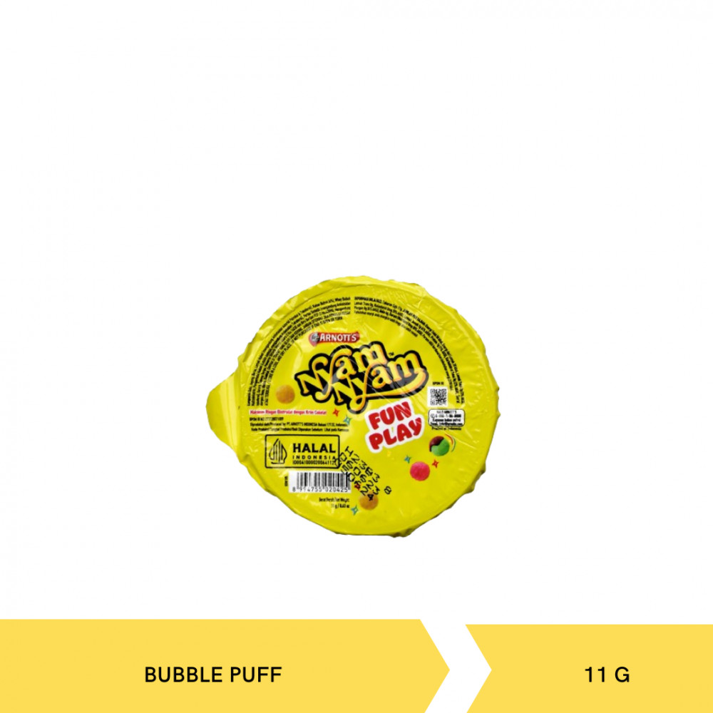 Mega Swalayan - NYAM-2 BUBBLE PUFF FUN PLAY 11G X 72