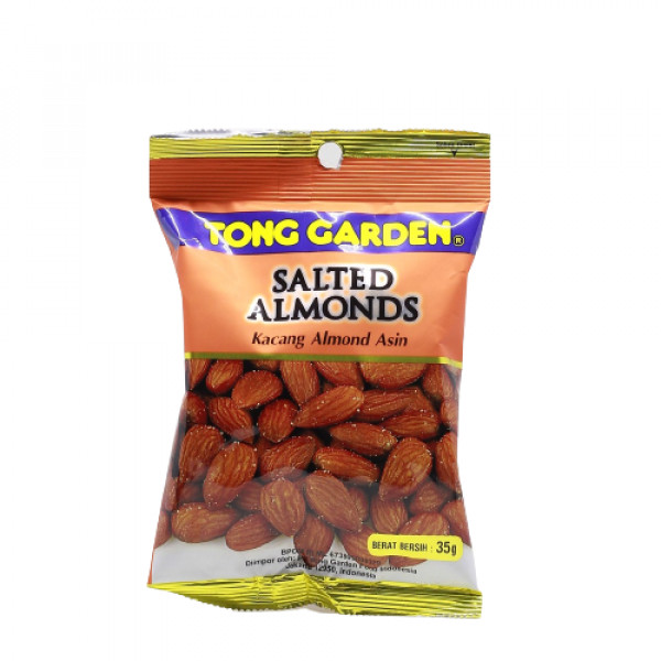 Mega Swalayan TONG GARDEN SALTED ALMOND 35G