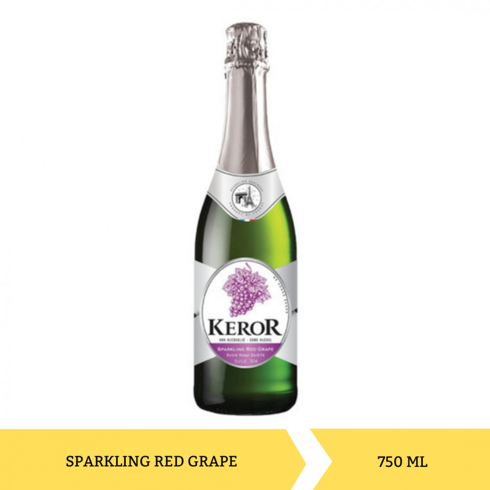 Mega Swalayan KEROR SPARKLING RED GRAPE 750ML X 12