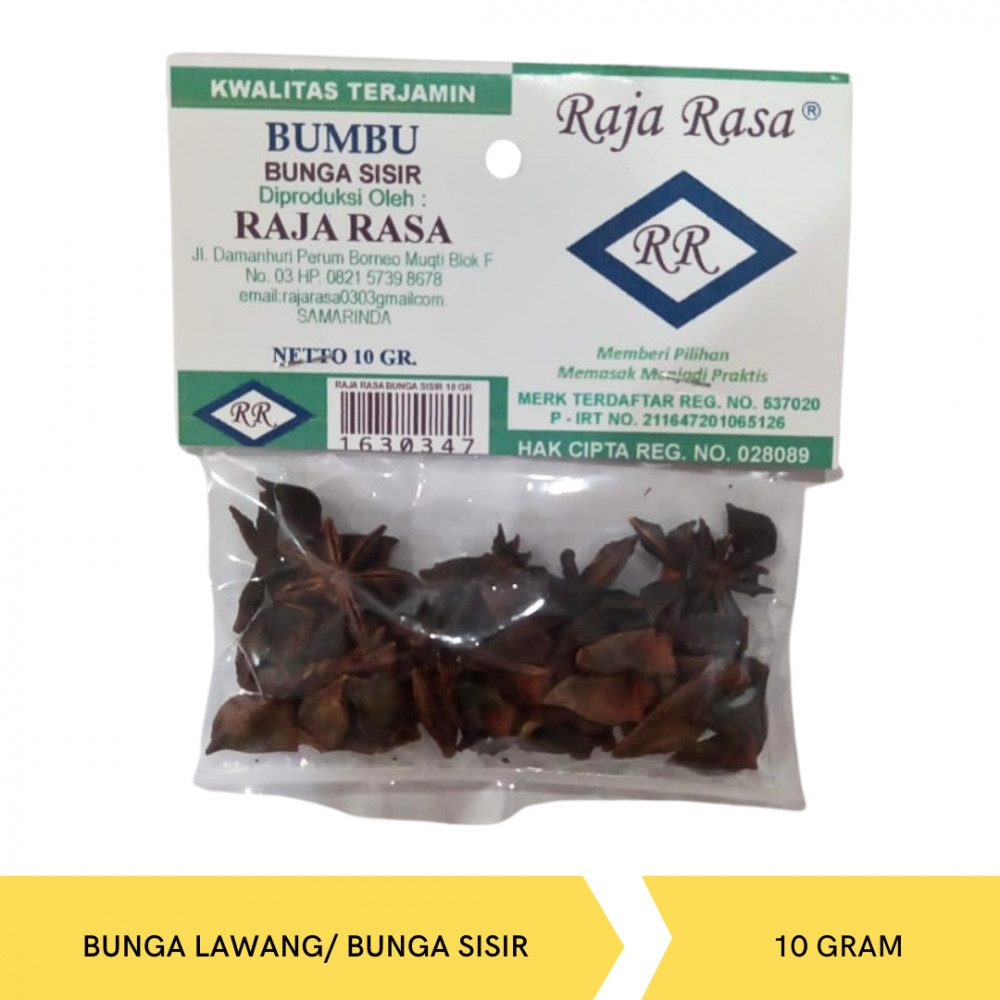 Mega Swalayan - RAJA RASA BUNGA LAWANG/ BUNGA SISIR 10G X 10