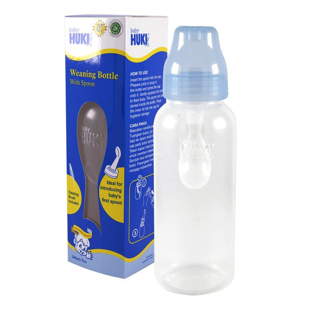Tododo - HUKI WEANING BTL W/SPOON 260ML C0273