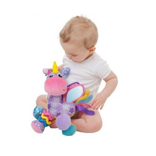 Playgro Activity Friend Stella Unicorn - Jouets Bébé - Jouet à suspendre - Jouet pour
