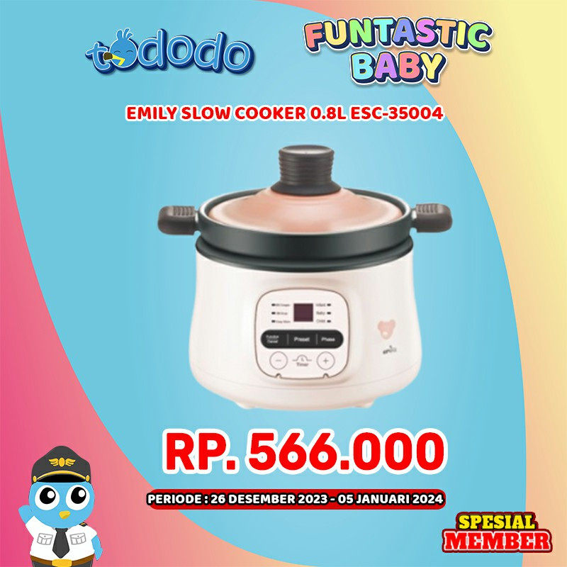 Tododo EMILY SLOW COOKER 0.8L
